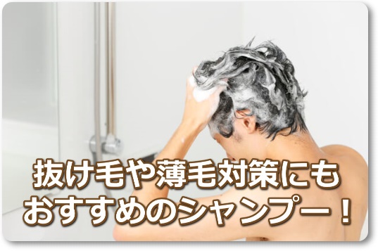 抜け毛・薄毛対策の脂漏性皮膚炎シャンプー